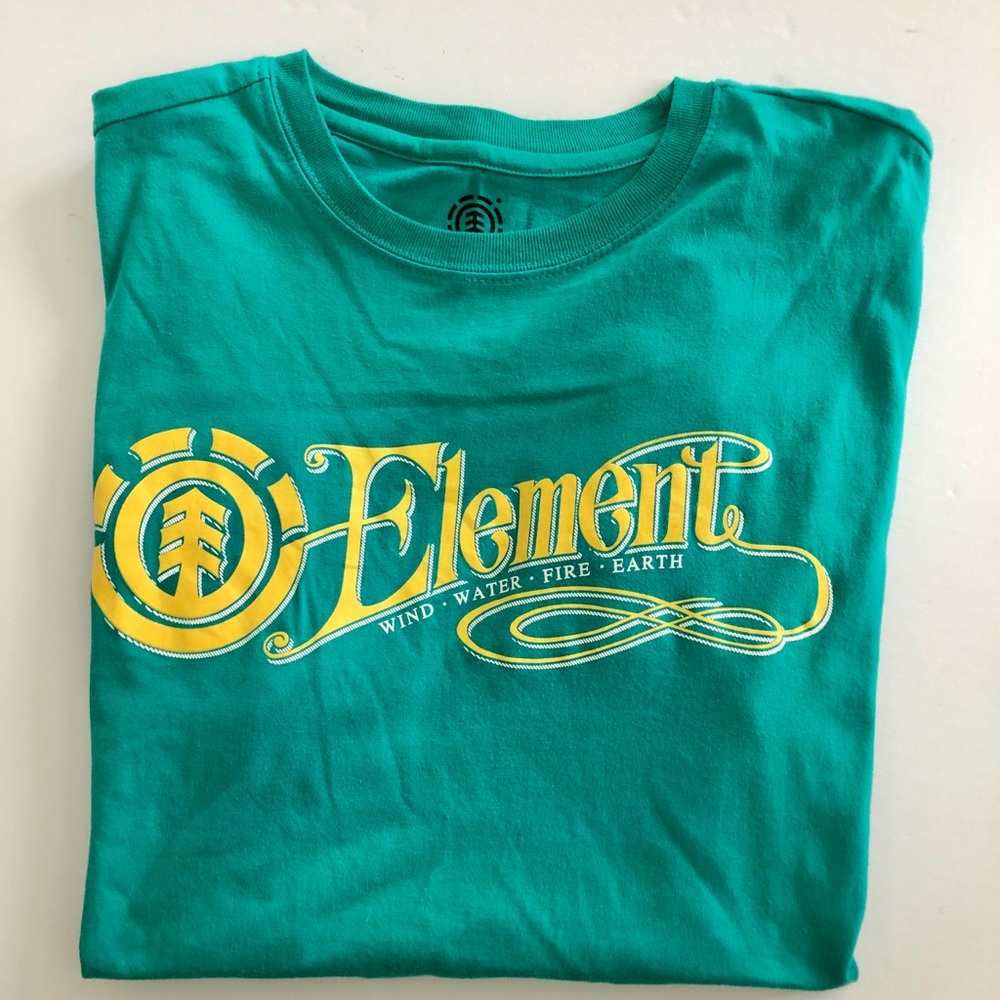 New Element organic cotton men’s tee shirt SS